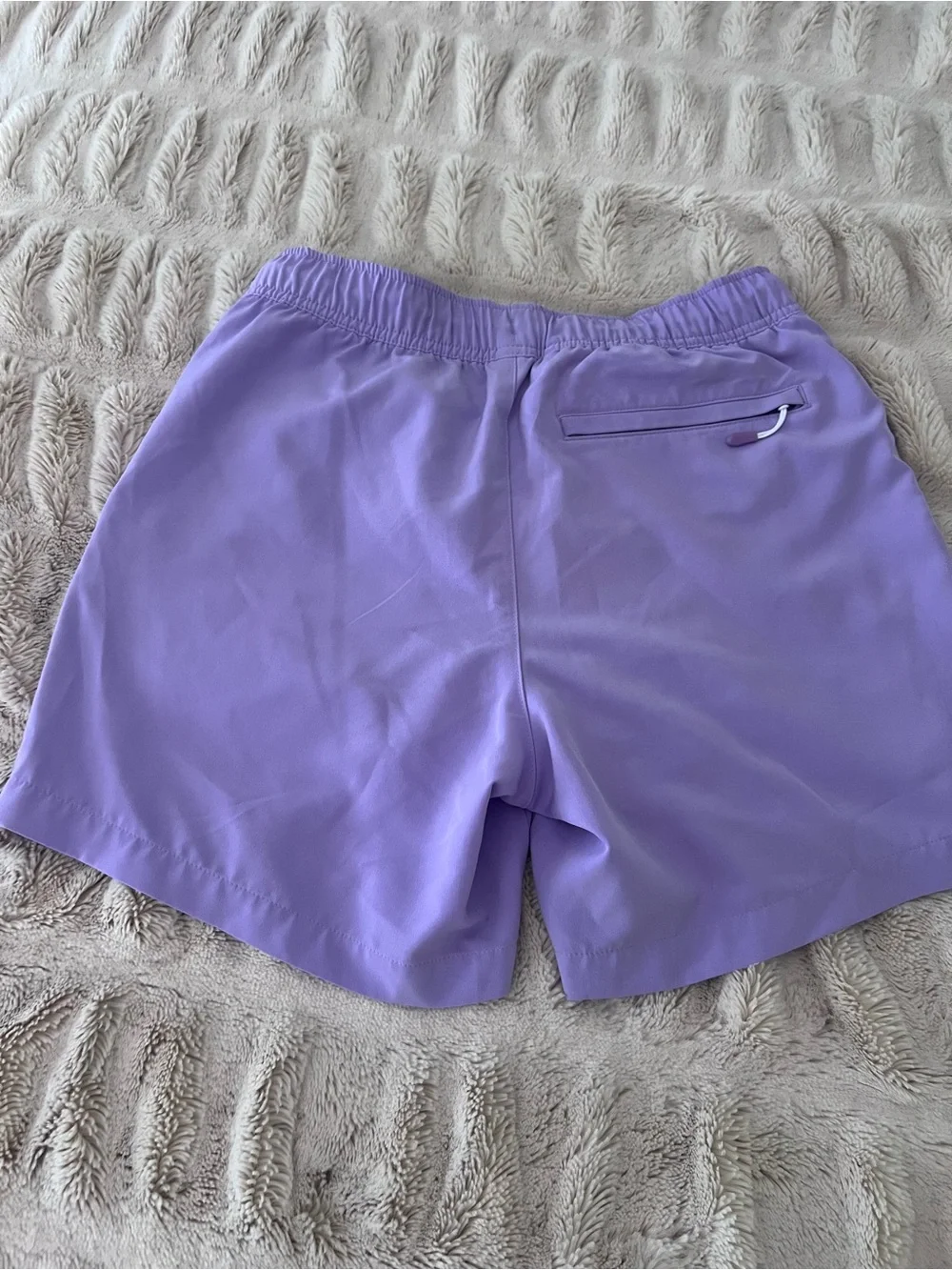 Caribbean Men's Lavender Athletic Drawstring Shorts
